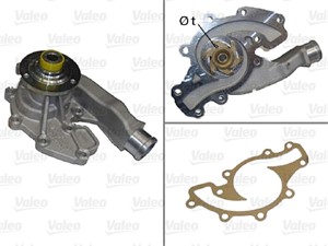 Vesipumppu, LAND ROVER DEFENDER Station Wagon, DISCOVERY I, DISCOVERY II, RANGE ROVER I, RANGE ROVER II, PEB102450, STC1693, STC4378, ST