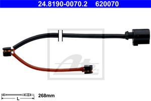 Kulumisenilmaisin, jarrupala, Taka-akseli, PORSCHE 718 BOXSTER, 718 CAYMAN, BOXSTER, CAYMAN, 981 609 163 00