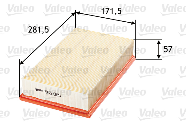 Ilmansuodatin VALEO 585065