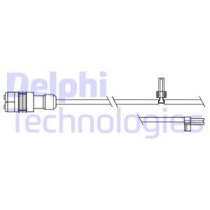 Jarrupalan kulumisen ilmaisin DELPHI LZ0264