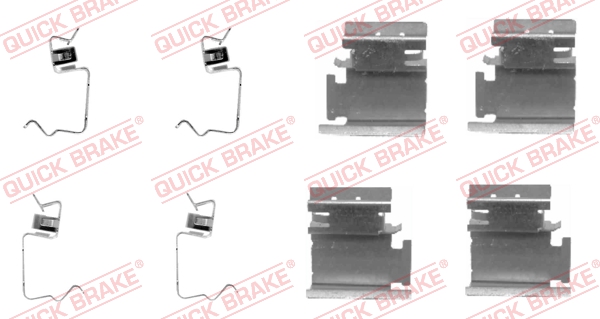 Tarvikesarja, jarrupala QUICK BRAKE 109-1218