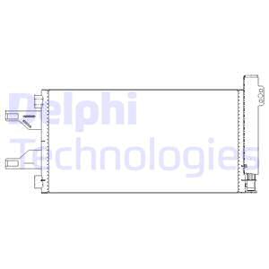 Lauhdutin, ilmastointilaite DELPHI TSP0225676