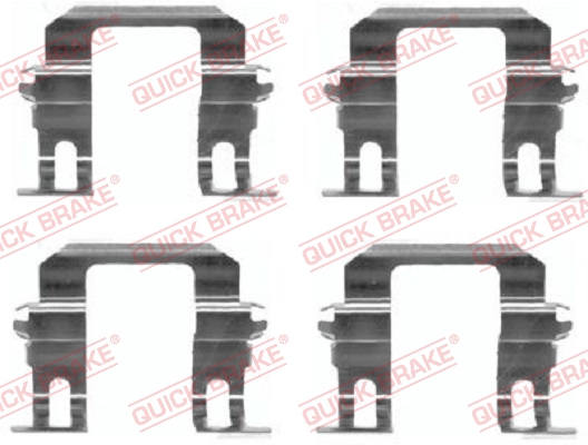 Tarvikesarja, jarrupala QUICK BRAKE 109-1275