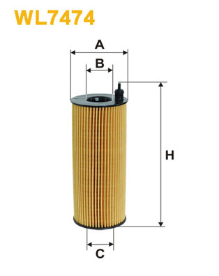 Öljynsuodatin WIX FILTERS WL7474