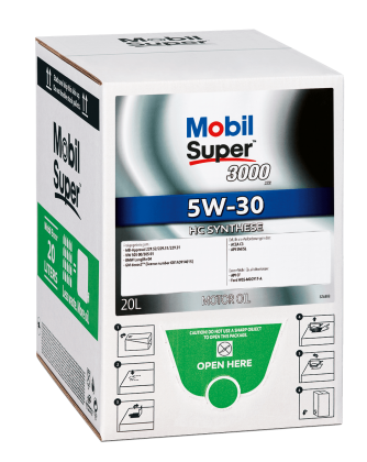 Moottoriöljy MOBIL 5W30 SUPER 3000 XE 20L
