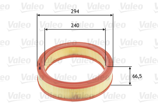 Ilmansuodatin VALEO 585651