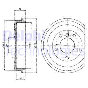 Jarrurumpu DELPHI BF275