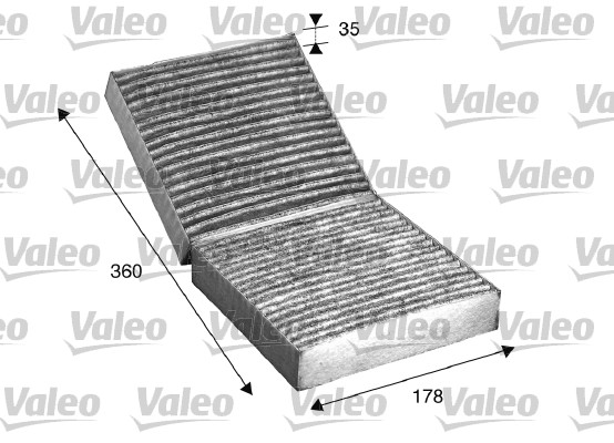 Raitisilmasuodatin VALEO 715508