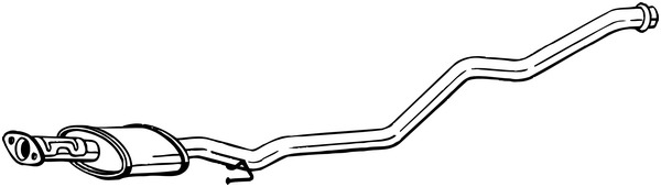 Keskipönttö BOSAL 284-631