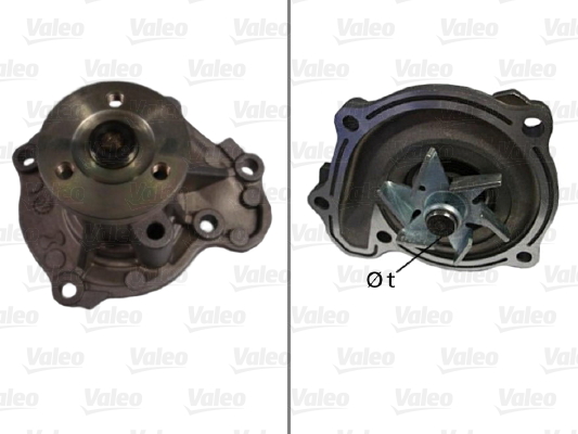 Vesipumppu VALEO 506717