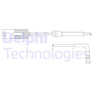 Jarrupalan kulumisen ilmaisin DELPHI LZ0137