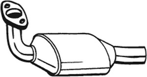 Katalysaattori, Keskellä, TOYOTA YARIS, 174100J010, 174100J020, 174100J040, 1741023061