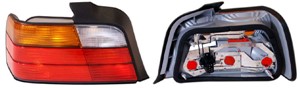 Takavalo, Vasen, BMW 3 [E36], 63 21 1 393 421, 63 32 1 387 361