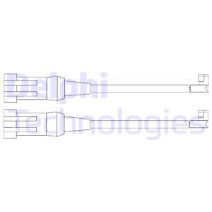 Jarrupalan kulumisen ilmaisin DELPHI LZ0202