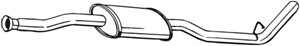 Keskiäänenvaimentaja, NISSAN KUBISTAR Skåp, RENAULT KANGOO, KANGOO Express, 2020000QAG, 8200063326