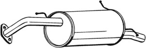 Takaäänenvaimentaja, MAZDA 323 C IV, 323 F IV, MX-3, B32740100E, B32740100F, B32740100G, B32740100H, B69240100F, B69240100G, B69240100G9