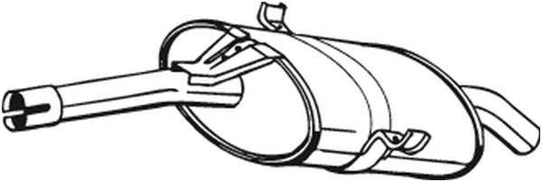 Takaäänenvaimentaja BOSAL 228-331