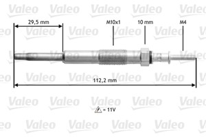 Hehkutulppa, HYUNDAI,KIA, 3671027000, 36710-27000, 3671027010, 36710-27010, 8-98077996-0