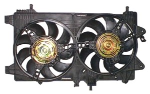 Tuuletin, moottorin jäähdytys, FIAT IDEA, PUNTO, PUNTO Skåp/halvkombi, LANCIA MUSA, YPSILON, 51740317, 51753623, 81.61140.0016