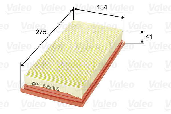 Ilmansuodatin VALEO 585165