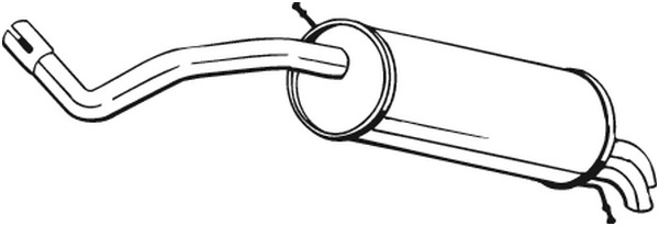 Takaäänenvaimentaja BOSAL 278-033