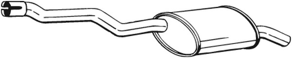Takaäänenvaimentaja BOSAL 247-259
