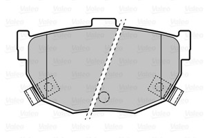 Jarrupalasarja, levyjarru, Taka-akseli, HYUNDAI,KIA,NISSAN, 4406061E91, 44060-61E91, 4406090E90, 44060-90E90, 44060D3591, 44060-D3591, 5