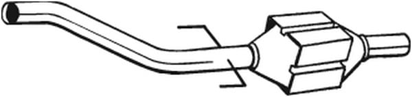 Jälkiasennuskatalysaattori BOSAL 099-414