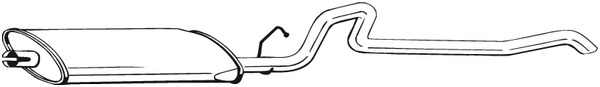 Takaäänenvaimentaja BOSAL 287-183