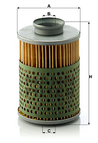 Öljynsuodatin MANN-FILTER H 815 n