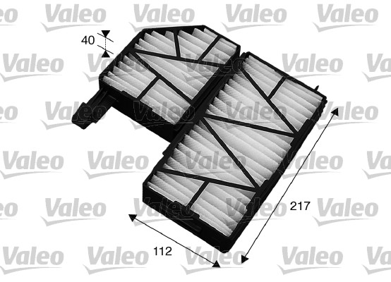 Raitisilmasuodatin VALEO 715563