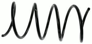 Jousi (auton jousitus), Etuakseli, MERCEDES-BENZ, 203 321 46 04, A 203 321 46 04