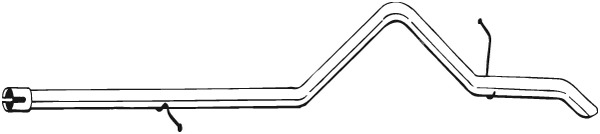 Exhaust Pipe BOSAL 950-075