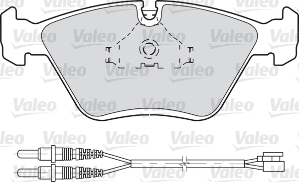 Jarrupalasarja, levyjarru VALEO 598281