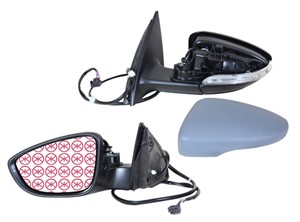 Taustapeili, Vasen, VW PASSAT, PASSAT ALLTRACK, PASSAT Variant, 3AA 857 507A 9B9, 3C8 857 521, 3C8 857 537 GRU