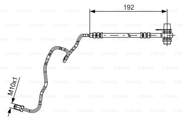 Jarruletku BOSCH 1 987 481 536