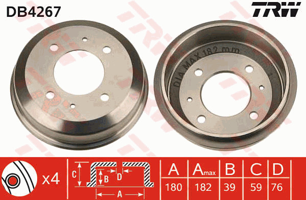 Jarrurumpu TRW DB4267