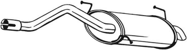 Takaäänenvaimentaja BOSAL 154-191