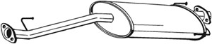 Etuäänenvaimentaja, TOYOTA HIACE Buss IV, HIACE Skåp IV, 1742054100, 1742054101