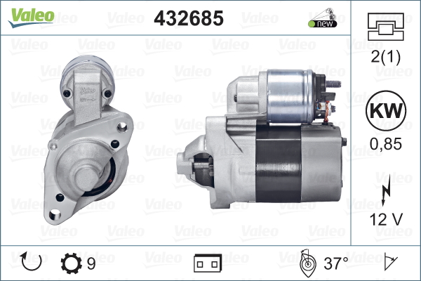 Startteri VALEO 432685