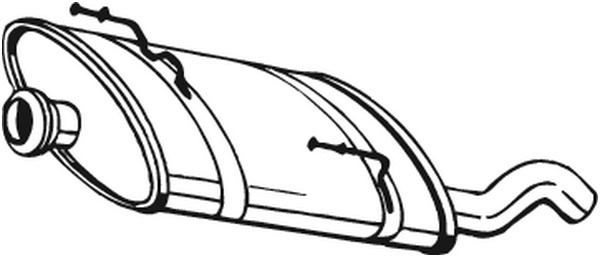 Takaäänenvaimentaja BOSAL 190-873