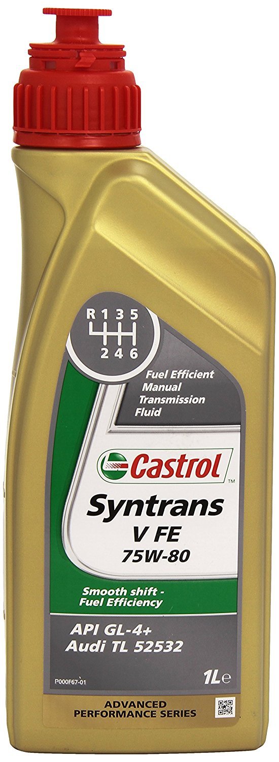 Vaihteistoöljy CASTROL 75W80 SYNTRANS V FE 1L