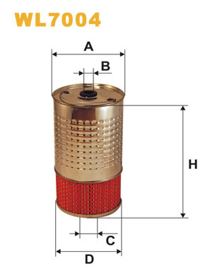 Öljynsuodatin WIX FILTERS WL7004