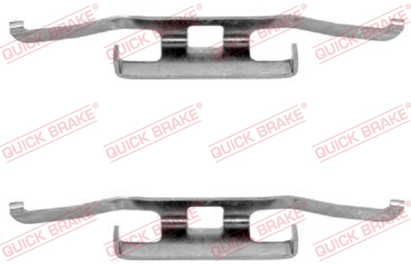 Tarvikesarja, jarrupala QUICK BRAKE 109-1098