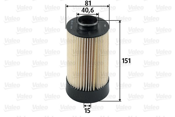 Polttoainesuodatin VALEO 587935