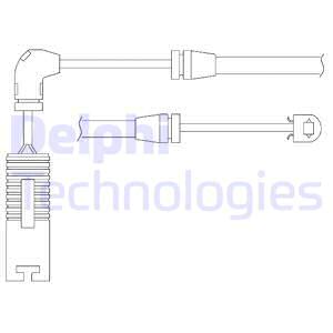Jarrupalan kulumisen ilmaisin DELPHI LZ0156