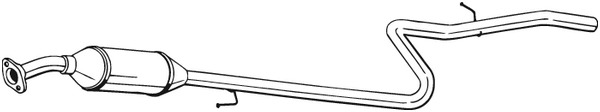 Jälkiasennuskatalysaattori BOSAL 099-769