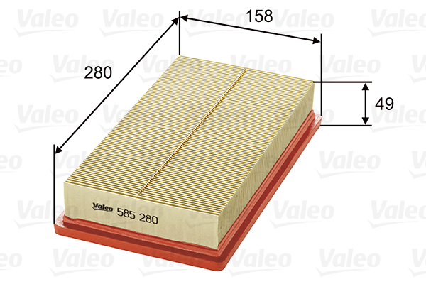 Ilmansuodatin VALEO 585280