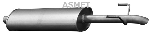 Takaäänenvaimentaja ASMET 02.043