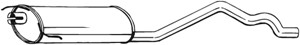 Keskiäänenvaimentaja, RENAULT ESPACE II, 6025101919, 6025101920, 6025107132, 6025111399